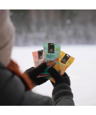 Foodin Nuts & Fruits Aloha Organic 60g Pack of 8 - Buy Online on GoSupps.com