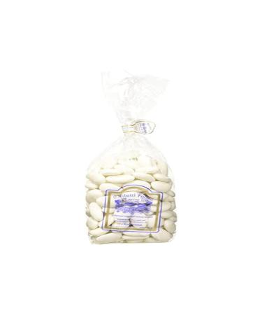 Confetti Pelino de Sulmona depuis 1783 - Dragées - Blanc - Amande Avola - Pour mariages, communion, confirmations, 500 gr - Produit en Italie - Sweets Aveja