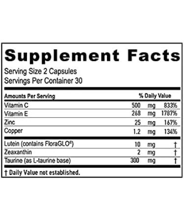 MedOp MaxiVision Eye Formula - 60 Capsules | 1 Bottle | Vision Support Supplement - Buy Online on GoSupps.com
