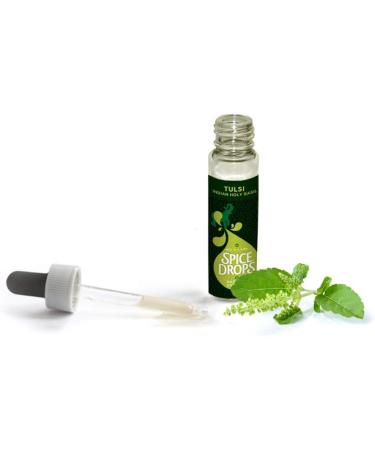 Holy Lama Spice Drops Tulsi Extract - Great Taste Award. Natural Cooking Ingredient. Savoury Thai Asian Salad Recipes 1 x 5ml Bottle Single 5ml - Buy Online on GoSupps.com