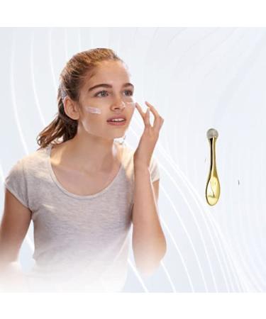 Gold Crystal Face Massage Ball Set - Anti-Wrinkle & Dark Circle Relief | 3 Harz Spatels for Eyes & Face Massage - Buy Online on GoSupps.com