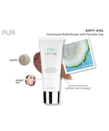 Pascalite Clay Detoxifying Mudd Masque - Exfoliates and Improves Skin Texture - Cruelty-Free, Paraben & Gluten-Free - Buy Online on GoSupps.com