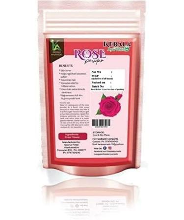 READ QURA Ayurvedic Organic Rose Petal Powder for Radiant Skin 200gm Face Mask for Fairness - Buy Online on GoSupps.com
