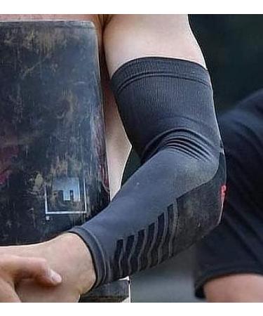 Hoplite Graduated Compression Arm Sleeves for Men & Women | 15-30mmHg | Medium | Enhance Support & Recovery - Buy Online on GoSupps.com