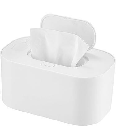 Baby Wipes Warmer - Large Capacity Baby Wipe Heater Wipe Holder | USB Baby Wipe Warmer | Evenly Overall Heating Diaper Wipe Warmers | Portable Car Wipes Heater Warmer For Home Nursery Room White - Buy Online on GoSupps.com