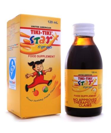 Tiki-Tiki Star Plus Syrup 120ml - Buy Online on GoSupps.com
