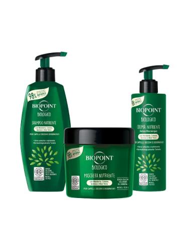 Biopoint Nutriente Mask 200ml - Deep Nourishing Hair Treatment for Luscious Locks | Buy Internationally - Buy Online on GoSupps.com