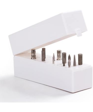 Nail Drill Bits Holder 30 Holes for Electric Nail Drill Bits Organizer Container 30 Holes Manicure Tools - Buy Online on GoSupps.com
