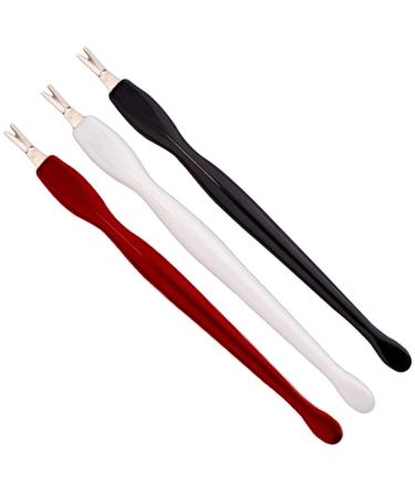 LUXXII (3 Pack) Color Practical Nail Art Tools Pedicure Cuticle Trimmer Remover Pusher Dead Skin Callus Removal Fork - Buy Online on GoSupps.com
