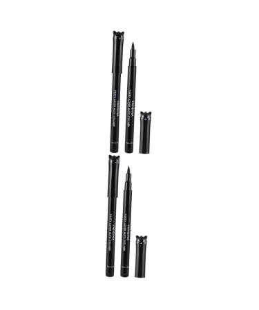 Beavorty 2pcs eyeliner eye liner pencil Makeup Eyeliner Makeup Eyeline Pencil Eyeliner Pencil Eyeliner Tool 1 count (Pack of 1) Blackx2pcs
