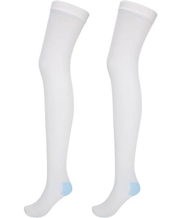 UpqrSG Compression Stockings for Varicose Veins - Soft Comfortable Socks for Men & Women | Allergy-Resistant Polyurethane Fiber - Buy Online on GoSupps.com