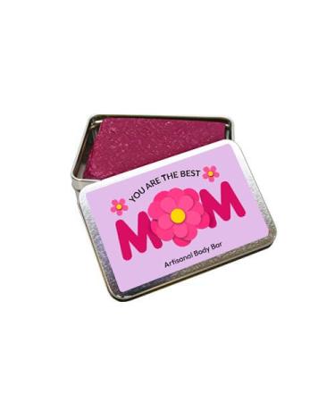 Shop Gears Out Best Mom Soap Bar & Tin Set - Unique Mother's Day Gift Pink Soap for Women Perfect Stocking Stuffer - Buy Online on GoSupps.com