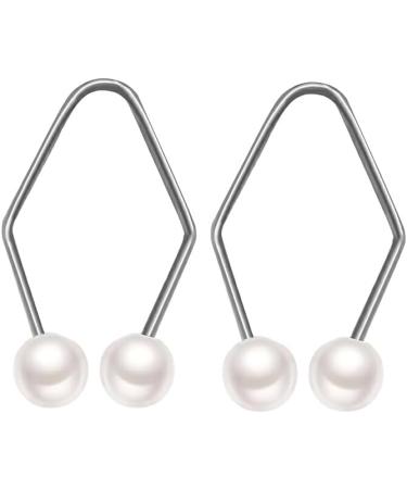 miduoidn Smiling Refinement Cheeks Dimples Maker Beads for Women and Girls Strong and Effective Metal Natural Dimples Maker Silver - Buy Online on GoSupps.com