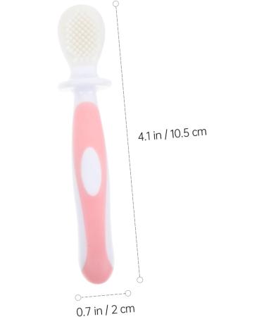 Frcolor Silicone Toothbrush for Babies | Gentle Dental Care Tool for Baby Teeth & Milk Teeth Accessories - Buy Online on GoSupps.com