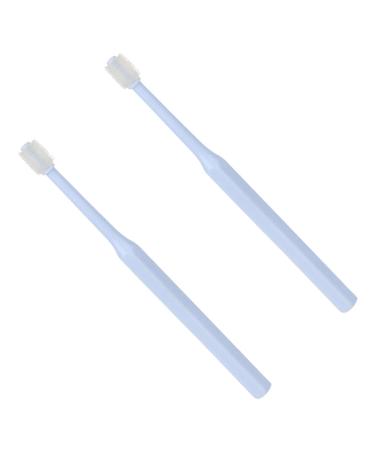 CIYODO 2pcs 360 Cleaning Degree Portable Brush Puppy Oral Household Dog Tooth Pet Kitten Comfortable Cat