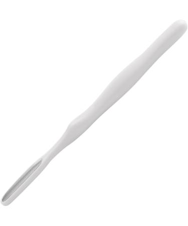 Foot Rasp Foot File Foot File Callus Remover Foot Scrubber - Shower Foot Scrubber Skin Removal Foot File Callus Remover Long Handled Toe Brush for Wet and Dry Feet White - Buy Online on GoSupps.com