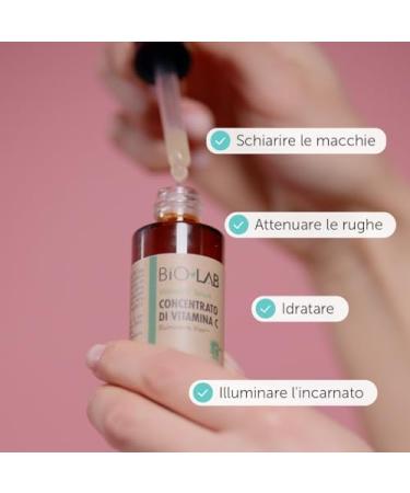  YLATI' Bio-Lab | VITAMIN C Brightening serum concentrated with vitamin C that fights off appearance hyaluronic acid ferulic acid for glowing and well-being skin - Buy Online on GoSupps.com