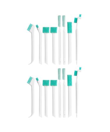ZXHZAQ 16 Pcs Small Cleaning Brushes for Bottle Tiny Cleaning Brushes for Cleaning Bottles for Small Holes Cabinets Home Kitchen