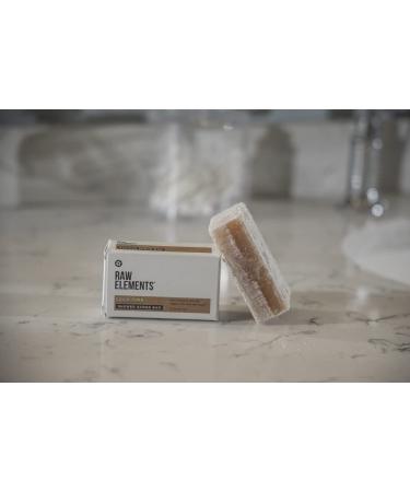 Buy Raw Elements Coco Lime Shower Scrub Bar - Organic Exfoliating Cleansing Body Scrub with Herbal & Coconut Lime Essential Oils - 3.5 oz - Buy Online on GoSupps.com