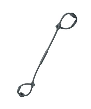 Toy holder for strollers pacifier strap silicone borough strap for prams toy holders-adjustable food catcher for high chairs toy clip children's bite ring and drinking cups dark gray