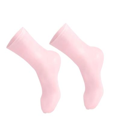 Beavorty 1 Pair moisturizing Socks Beach Socks spa Day Socks for Women heal Gloves Foot Care for Dry Cracked feet Heel Socks moisturizing Foot Cover Nourish Work Socks sebs Miss 20x10cm