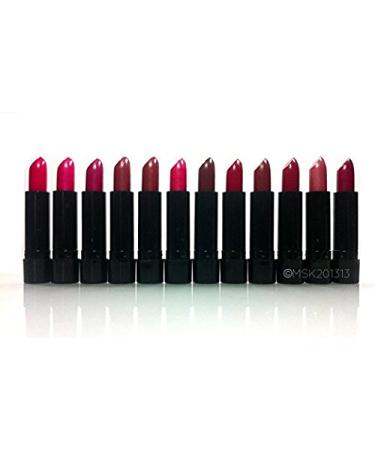 Princessa Aloe Lipsticks 2 Set - 12 Fashionable Colors/Long Lasting 12 Count (Pack of 2) Red 2 Set