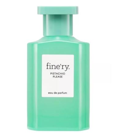 Fine'ry Pistachio Please Eau De Parfum 2 Fl Oz | Sweet & Nutty Pistachio Perfume for Women | Long Lasting Warm Gourmand Fragrance | Ideal for Day and Night Use.
