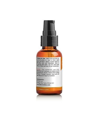 Organic 25% Vitamin C Serum with Hyaluronic Acid and Vitamin E - Anti-Aging Facial Moisturizer for Face, Neck & D collet - 1 Fl Oz - Buy Online on GoSupps.com