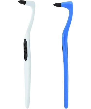 HEALIFTY 3Pcs Oral Hygiene Tool Teeth Polishing Clean Pick Tooth Stain Eraser Tartar Remover (Blue and White) - Buy Online on GoSupps.com