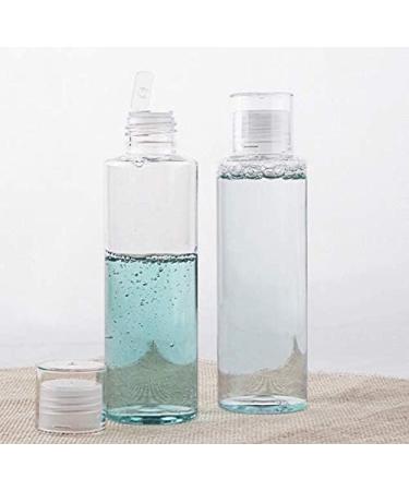 3PCS Empty Clear Plastic Soft Squeeze Bottle with Flip Cap Refillable Cosmetic Makeup Travel Sample Packing Tube Container Jars for Cosmetic Bath Shower Gel Lotion Liquid Shampoo (250ml) - Buy Online on GoSupps.com