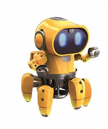 CIC21-893 Tobbie Interactive Robot | AI Capable | Infrared Sensor | Follow Me & Explore Play Modes | Develops Emotions | Gestures & Sound Effects - Buy Online on GoSupps.com