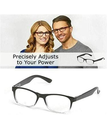 Dial Vision Reading Glasses - Adjustable & Flexible for Clear Focus | Auto Adjust for Perfect Vision - Buy Online on GoSupps.com