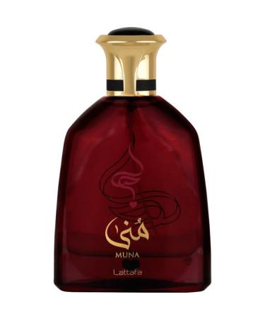 Lattafa Muna Eau de Parfum Spray for Women 3.4 Ounce - Buy Online on GoSupps.com