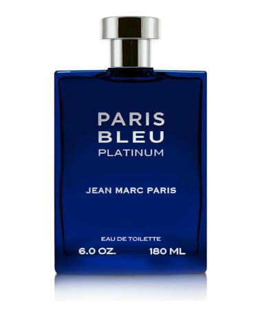Paris Bleu Platinum by Jean Marc Paris Eau de Toilette Spray 6 fl oz