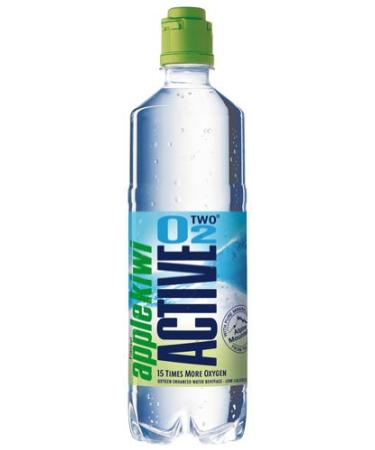 Active O2 Apple-Kiwi oxygen mineral water with apple-kiwi flavor PET - 0.75L - 4x