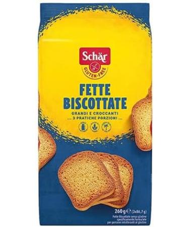  CAIYA 5X Schar Classic Biscuit Slices Large and Crispy Gluten Free 260g 5 Packs  - Buy Online on GoSupps.com