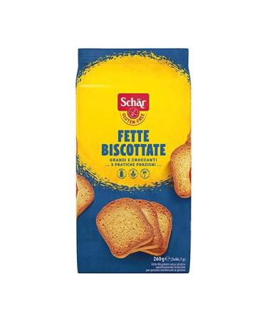 CAIYA Schar Large and Crispy Biscuit Slices 260g - Gluten Free