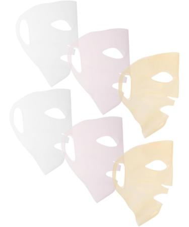 Mipcase 18pi ces Couvertures Silicone Pour Masques Faciaux R utilisables Support Pour Masques Optimise Absorption Des Soins Peau De Silicone Transparent Dor  - Buy Online on GoSupps.com