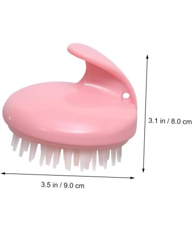 FRCOLOR 2 STK Shampoo Comb & Baby Bottle Brush - Vintage Folding Pink Hair Massage Brush for Kids - Soft Rubber for Gentle Cleaning & Hair Stimulation - Buy Online on GoSupps.com