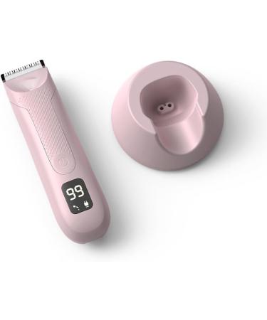 luxurious Trimmer for Men Replaceable Ceramic Blade Heads Waterproof Wet/Dry Groin & Body Shaver Groomer Easy Install Easy to Use B Black - Buy Online on GoSupps.com