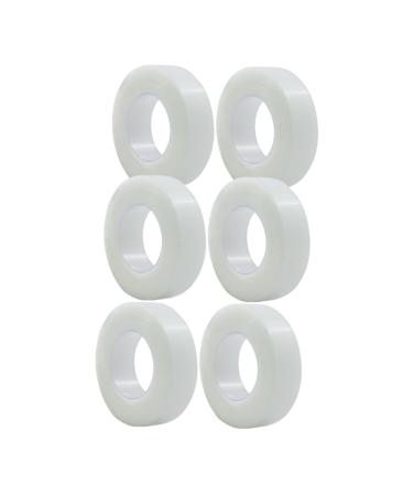 FRCOLOR 6 Rolls Medical Tape Care Tape Eyelid Lifter Strips Incision Care Kit Dressing Patch Bandages Sticker Lash Tape Roll Double Eyelid White