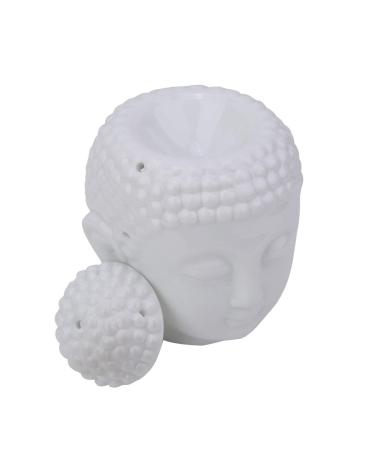 Buddha Head Shaped Essential Oil Diffuser | Aromatherapy Candle Holder for Yoga & Spa Decor | Perfect Gift for Home & Bedroom - Buy Online on GoSupps.com