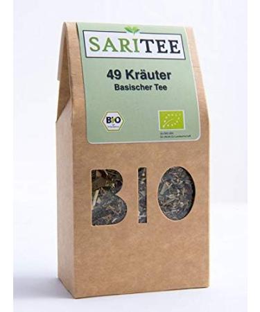 FRUTEG SARITEE Organic Basentee of 49 herbs Loser tea from controlled organic farming with 49 beautiful organic herbs Basic Wohlf hl Tea Ideal for baskur and fastenkur 60g - Buy Online on GoSupps.com