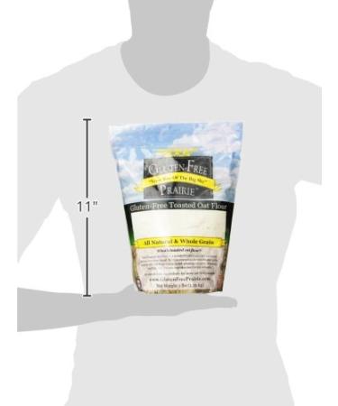 Gluten-Free Prairie Toasted Oat Flour - 3lb Pack | Certified Gluten Free, Non-GMO, Vegan - Buy Online on GoSupps.com