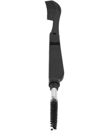 Portable Eyebrow Brushes Reusable 2 Small Portable 10 Piece Eyelash Brushes Comb Clean for Makeup (Black) - Buy Online on GoSupps.com