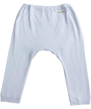 Edenswear Baby Unisex Zinc Fiber Long Pants - 9 Months White | Sensitive Skin Infants & Toddlers - Buy Online on GoSupps.com