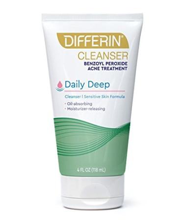 Differin Daily Deep Cleanser 4 fl oz (118 ml)