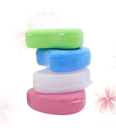 Buy FARUTA 4x Denture Bath Box with Ventilation Holes | Storage for False Teeth | Perfect for Travel | Random Color Options Available - Buy Online on GoSupps.com