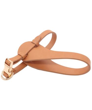 Pet Life  'Ever-Craft' Boutique Series Adjustable Designer Leather Dog Harness Large Brown