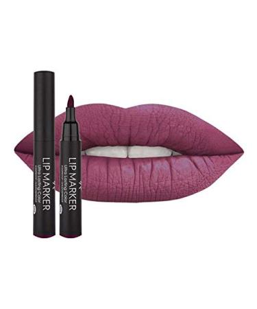 Golden Rose Lip Marker Lip Stain Ultra Long Lasting Natural Finish Water Based with Aloe Vera and Vitamin E (105 Mulberry)
